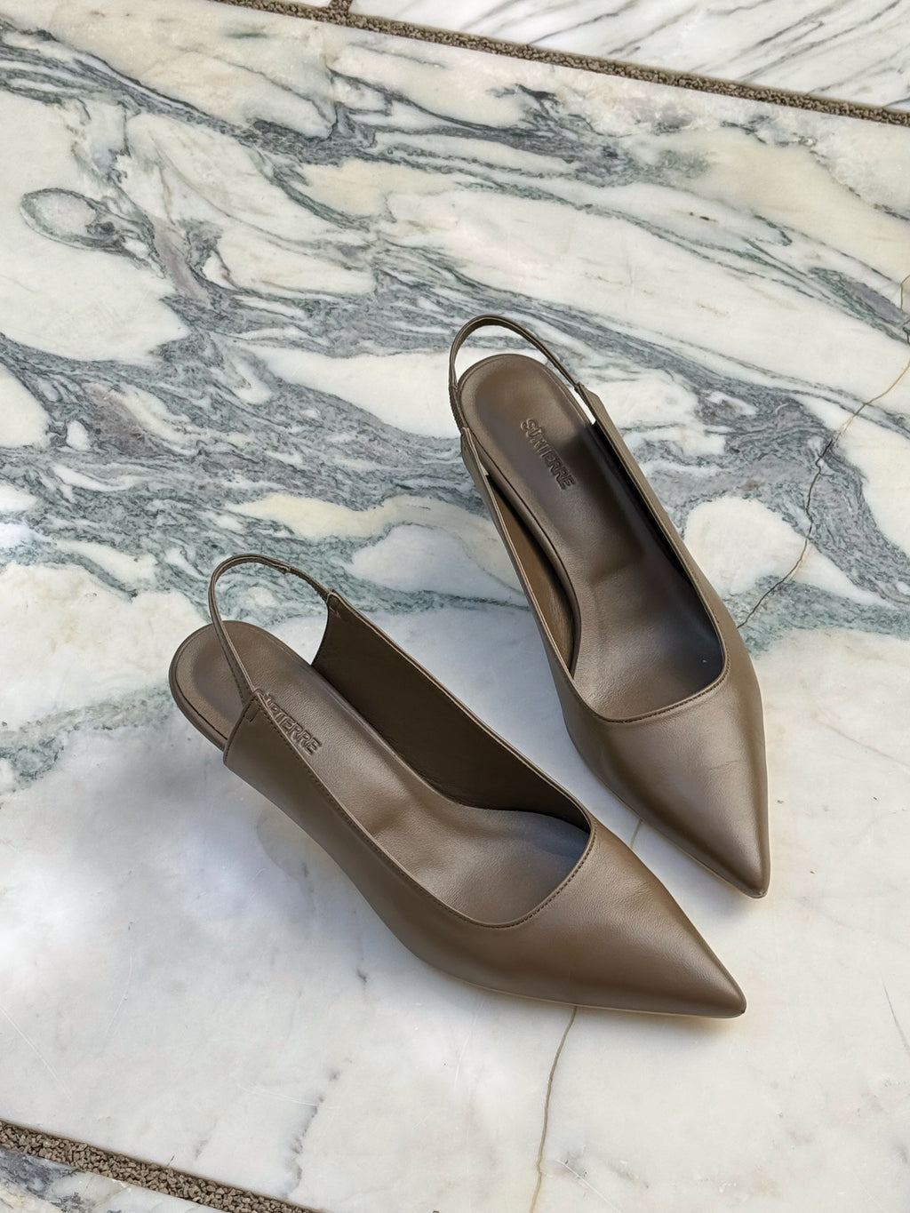 Slingback pumps