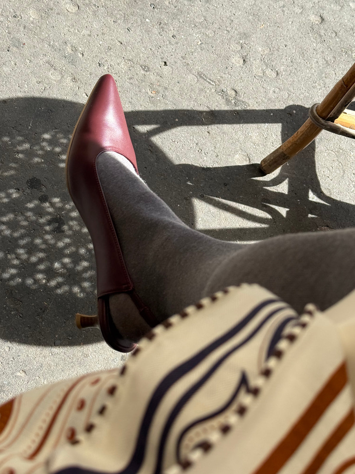 Slingback pumps