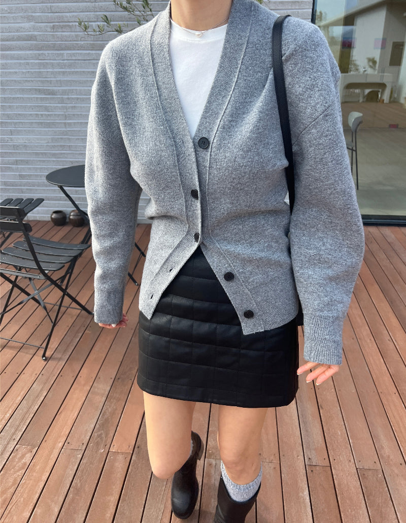 Limishop Vegan leather skirt